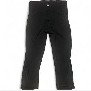 Lululemon Train Times 17” Crop | Black | Size 4